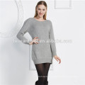 hot sale plain knit pure cashmere pullover jumper for women